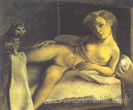Fille sur un lit Fille sur un lit