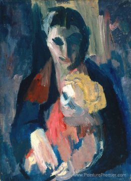 La femme et le bébé de l'artiste La femme et le bébé de l'artiste