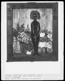 Figure avec des fleurs Figure avec des fleurs