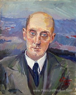 Portrait de S. Shervinsky Portrait de S. Shervinsky