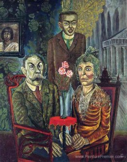 La famille du peintre Adalbert Trillhaase La famille du peintre Adalbert Trillhaase