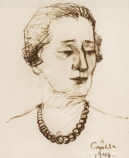 Portrait d'Anna Akhmatova Portrait d'Anna Akhmatova