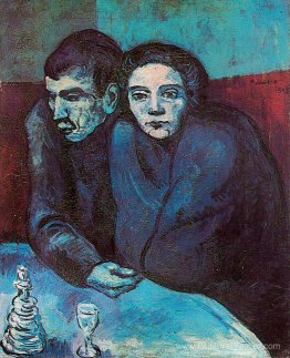 Homme et femme au café Homme et femme au café
