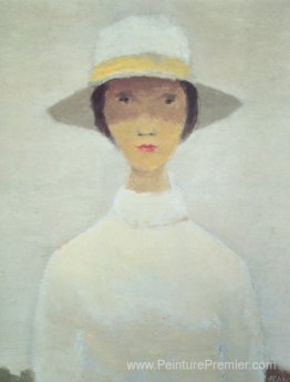 La femme au chapeau blanc La femme au chapeau blanc