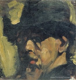 Autoportrait avec chapeau Autoportrait avec chapeau
