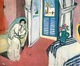 Femme sur un canapé Femme sur un canapé