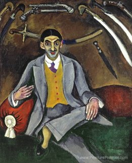 Portrait du peintre, G. B. Yakulov Portrait du peintre, G. B. Yakulov