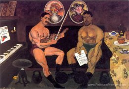 Autoportrait et portrait de pyotr konchalovsky Autoportrait et portrait de pyotr konchalovsky