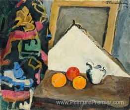 Nature morte. Oranges, civière et tapis. Nature morte. Oranges, civière et tapis.