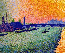 Le pont, vue sur la rivière Le pont, vue sur la rivière