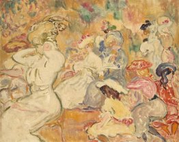 Jeunes femmes dans le jardin Jeunes femmes dans le jardin