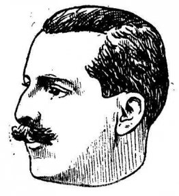 Portrait de l'écrivain français Alfred Vallette Portrait de l'écrivain français Alfred Vallette