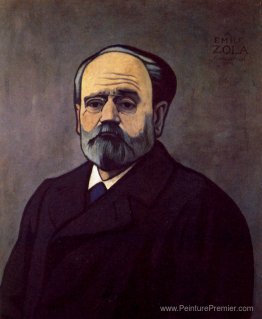 Portrait de Zola Portrait de Zola
