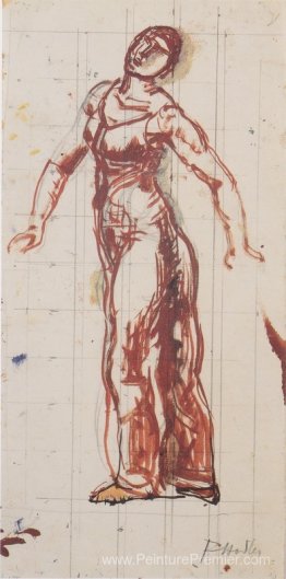 Femme frontalière de gauche Femme frontalière de gauche