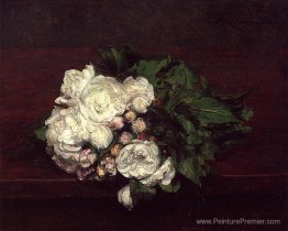 Fleurs, roses blanches Fleurs, roses blanches