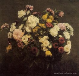 Grand bouquet de crysanthemums Grand bouquet de crysanthemums