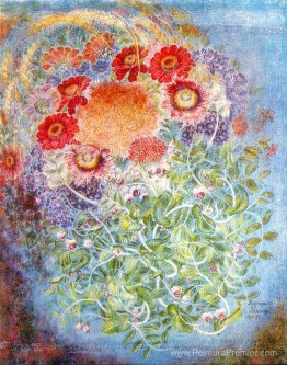 Blé, fleurs, raisins Blé, fleurs, raisins