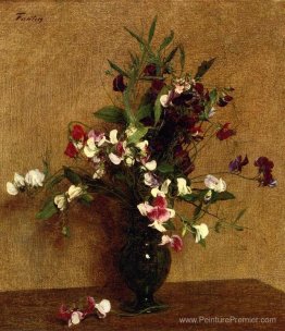 Pois doux dans un vase Pois doux dans un vase