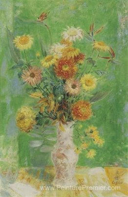 Chrysanthèmes et tournesols Chrysanthèmes et tournesols