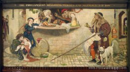 La proclamation concernant les poids et les mesures, 1556, illus La proclamation concernant les poids et les mesures, 1556, illus
