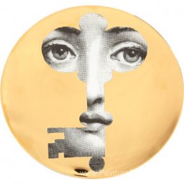 Thème et variations Plaque décorative # 47 (visage en clé) Thème et variations Plaque décorative # 47 (visage en clé)