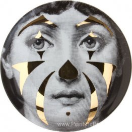Thème et variation plaque décorative # 122 (clown) Thème et variation plaque décorative # 122 (clown)