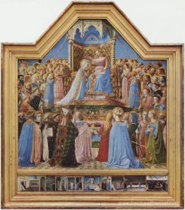 Couronnement de la vierge Couronnement de la vierge
