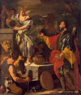 Rebecca et le serviteur d'Abraham Rebecca et le serviteur d'Abraham