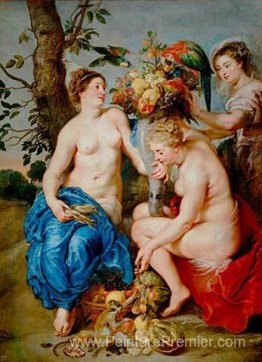 Ceres avec deux nymphes Ceres avec deux nymphes