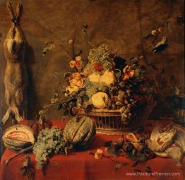 Nature morte de fruits dans un panier Nature morte de fruits dans un panier