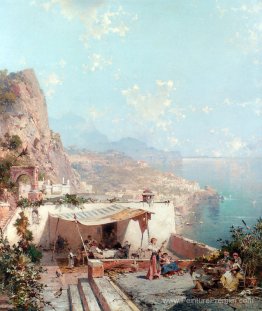 Amalfi, le golfe de Salerne Amalfi, le golfe de Salerne