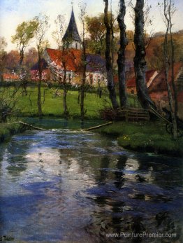 L'ancienne église par la rivière L'ancienne église par la rivière