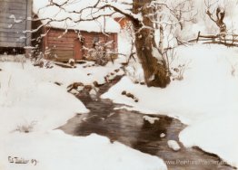 Hiver sur l'île de Stord Hiver sur l'île de Stord