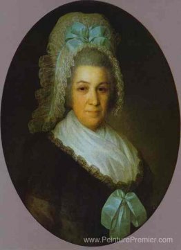 Portrait d'une femme inconnue dans une casquette blanche Portrait d'une femme inconnue dans une casquette blanche