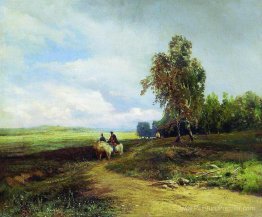 Paysage avec des nuages Paysage avec des nuages