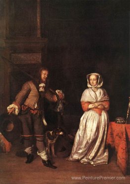 Le chasseur et la dame Le chasseur et la dame