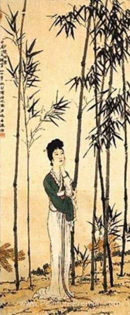 Une beauté dans un poème de tang Une beauté dans un poème de tang