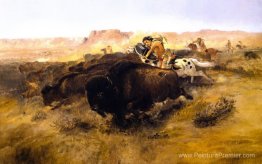 La chasse aux buffles La chasse aux buffles