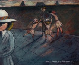 Écolières en jeu Écolières en jeu