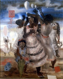 Grupo de Meninas Brinando Grupo de Meninas Brinando