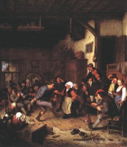 Merrymakers dans une auberge Merrymakers dans une auberge