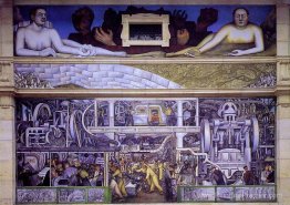 Industrie de Détroit, mur sud Industrie de Détroit, mur sud