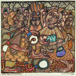 Cérémonie de dénomination de bébé Cérémonie de dénomination de bébé