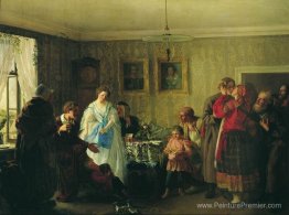 Félicitations de la fiancée dans la maison du propriétaire Félicitations de la fiancée dans la maison du propriétaire