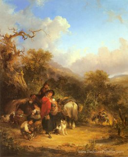 Un repos au bord de la route Un repos au bord de la route