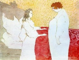 Ils sont femme au lit, profil, se lever Ils sont femme au lit, profil, se lever
