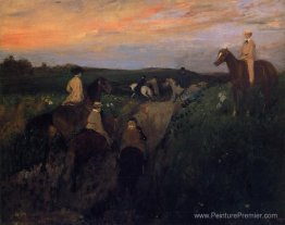 La promenade à l'arrière-plan La promenade à l'arrière-plan