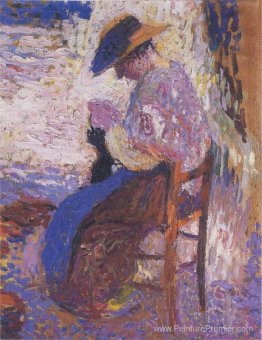 Femme coudre Femme coudre