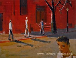 Boston Street Scene Boston Street Scene