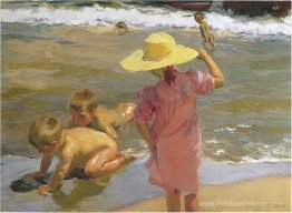 Enfants au bord de la mer Enfants au bord de la mer